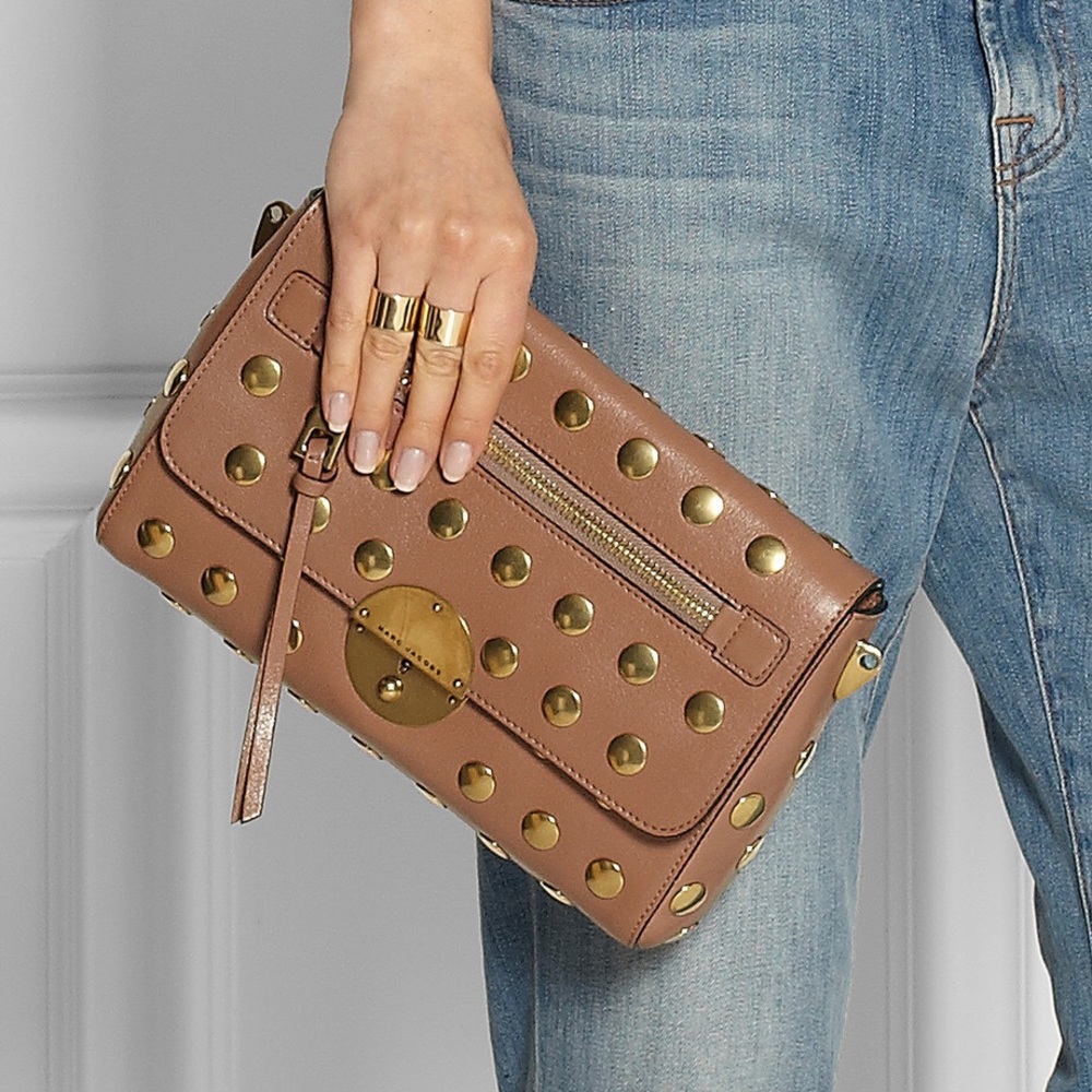 Marc Jacobs Studded Gotham Purse - Picture 2 of 9